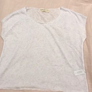 Truly madly deeply white top